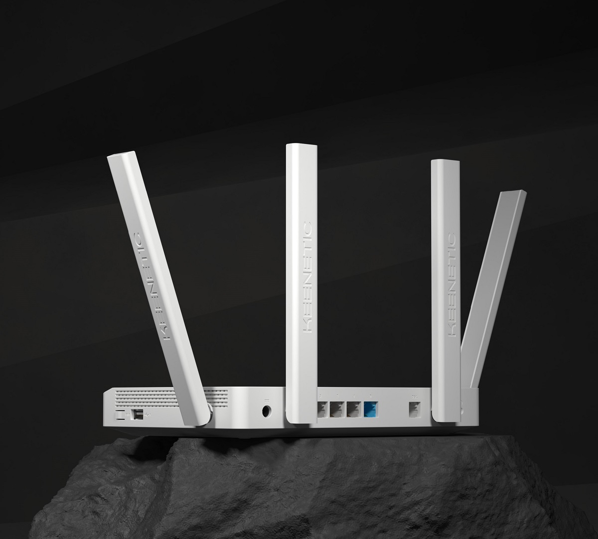 Keenetic Hopper DSL AX1800 Mesh Wi-Fi 6 VDSL2/ADSL2+ Modem Router, 4-Port Gigabit Smart Switch ve USB 3.0 Portu