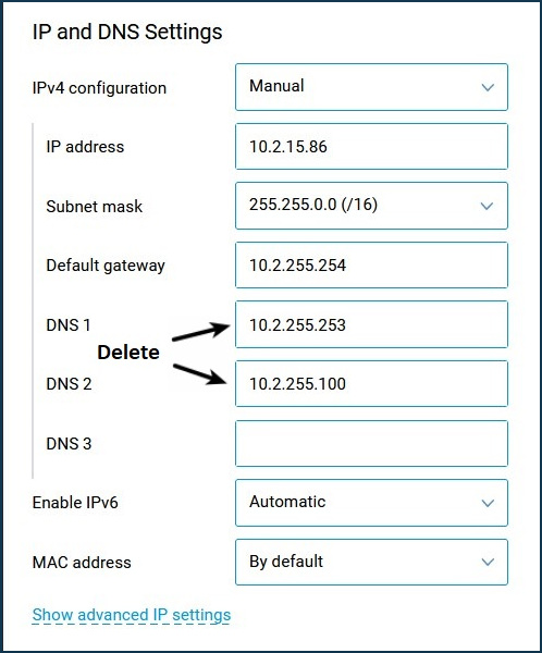 Genel DNS Sunucularının Kullanımı